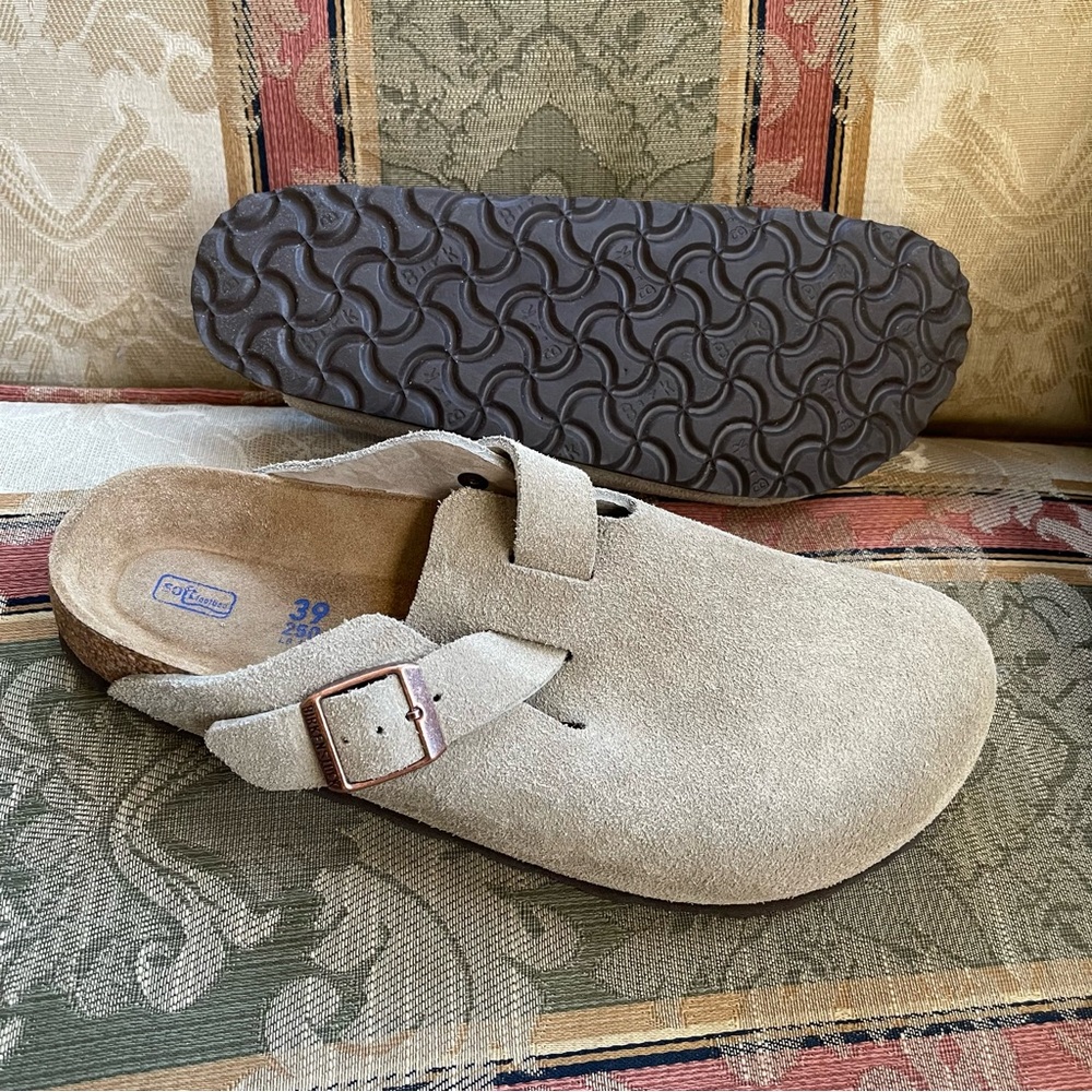 Birkenstock Boston Soft Footbed. Size 8-8.5 Women - Picture 2 of 5